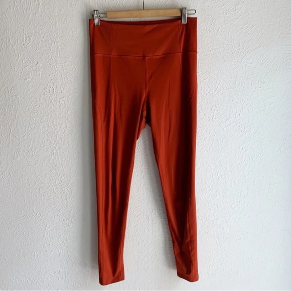 Girlfriend Collective Compressive High-Rise Full Legging Sedona Orange Sz Med - Picture 6 of 6